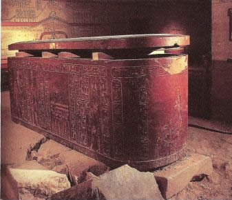 Царский саркофаг фараона Тутмоса III Долина царей. XVIII династия