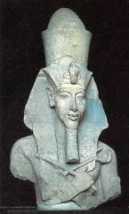 Скулъптурное изображение Эхнатона. Каир, Египетский музей