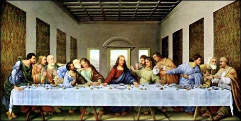 Леонардо да Винчи Тайная Вечеря